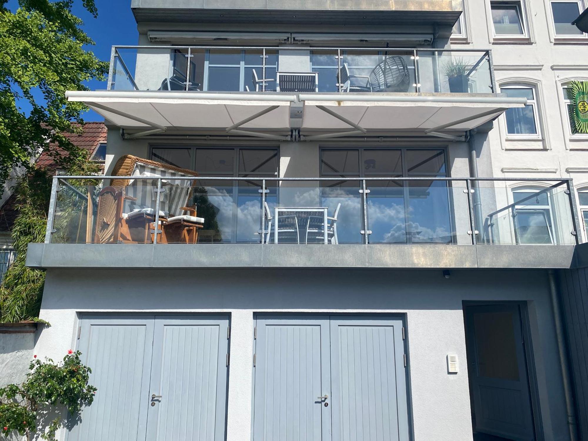 Innenstadt-Oase Im Kapitaensviertel Flensburg Dış mekan fotoğraf